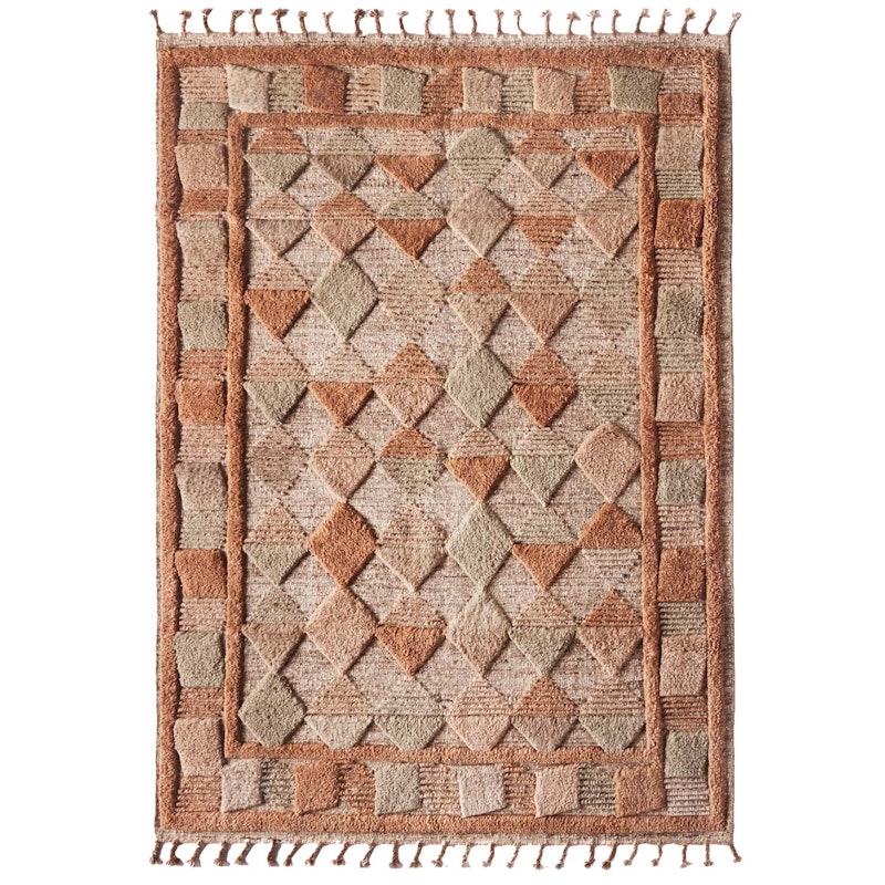 Lisboa Wool Rug 300x400 cm, Multi Amber