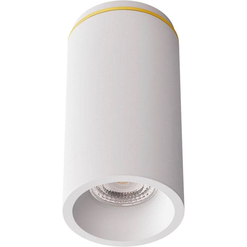 Edgespot Fix 65 Spotlight, White / Brass