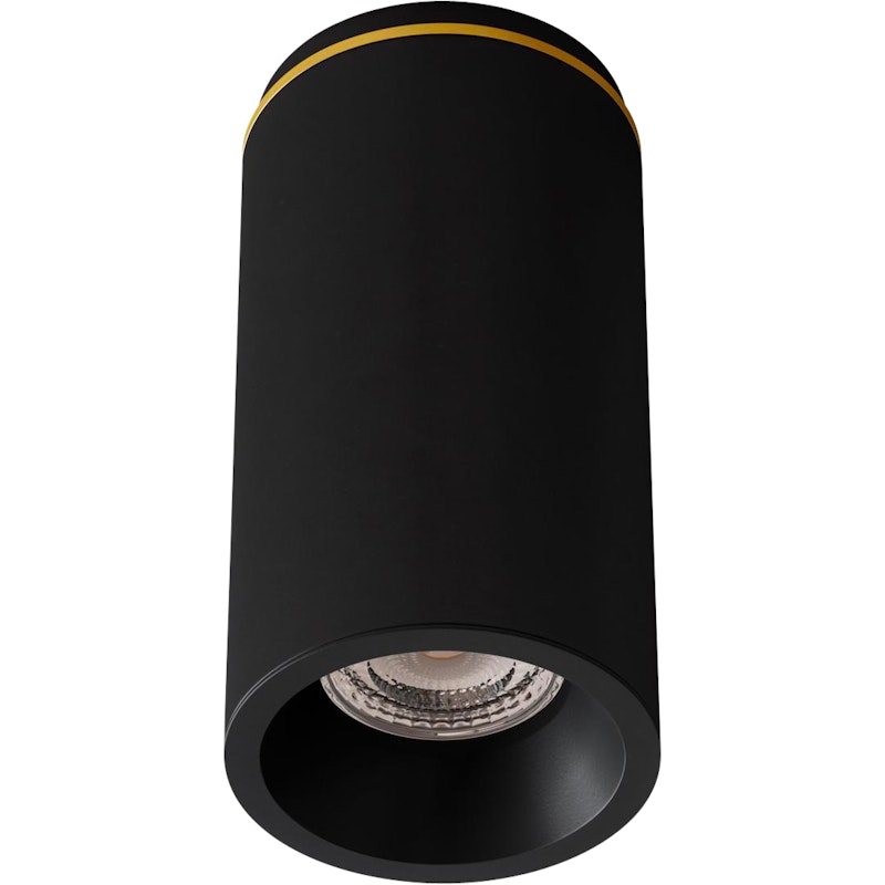 Edgespot Fix 65 Spotlight, Black / Brass