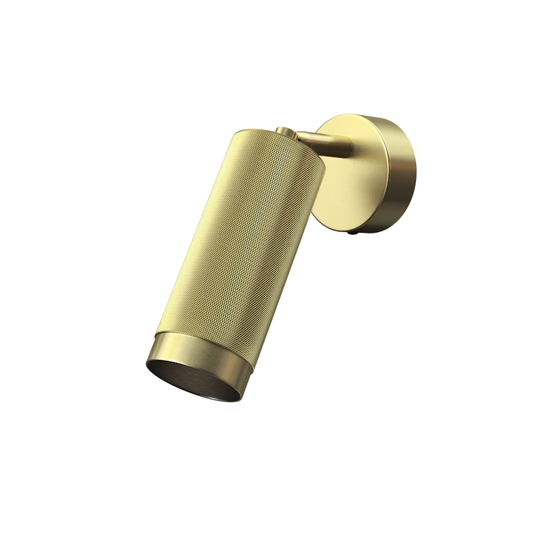 Holster Wall/Ceiling Lamp, Brass