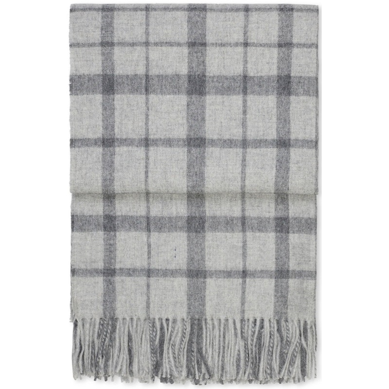 Tweed Throw 130x200 cm, Grey