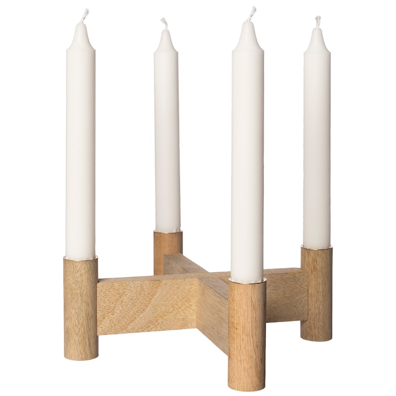 Advent Candle Holder, Natural