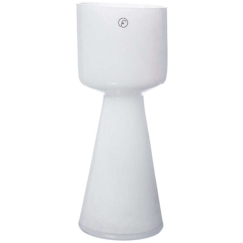 Vase 20 cm, White