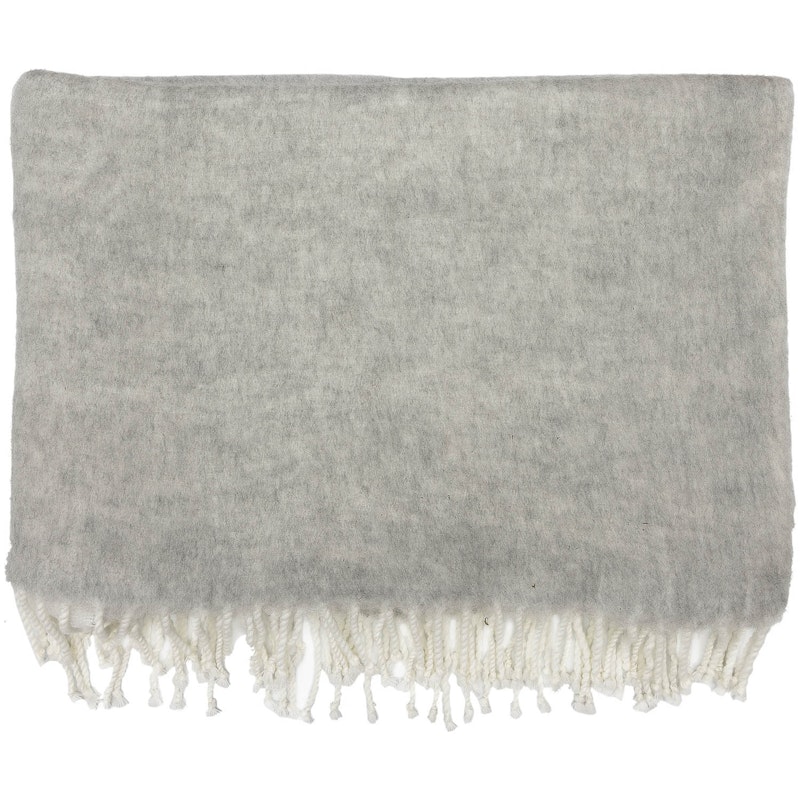 Blanket 130X170 cm, Grey/White