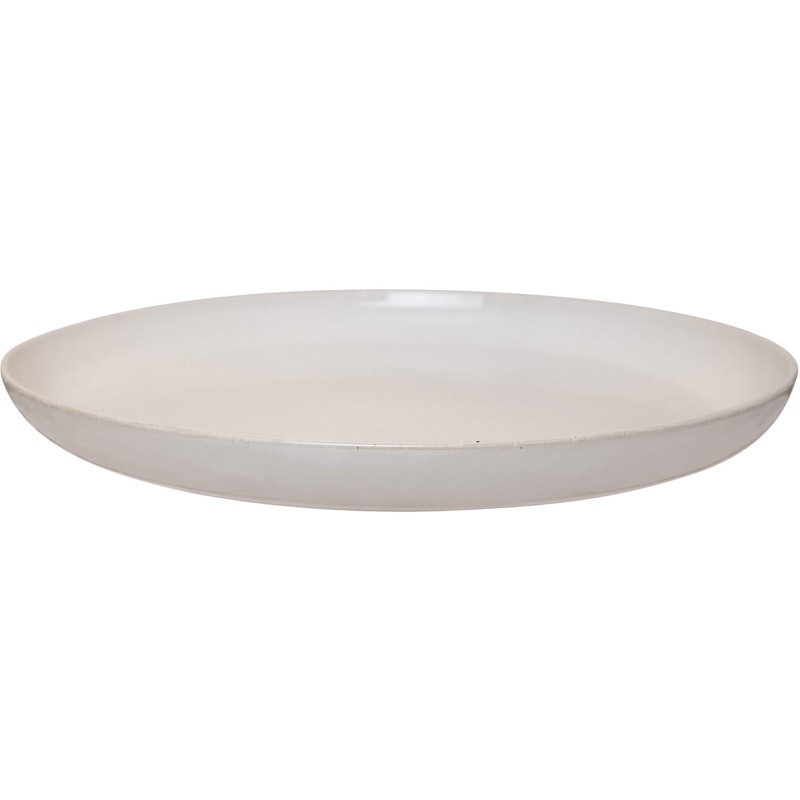 Serving Dish 42 cm, Natural White