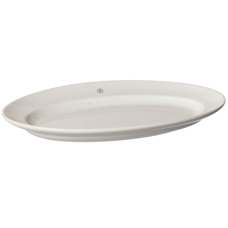 Serving Dish Oval 18x30 cm, Vanilla