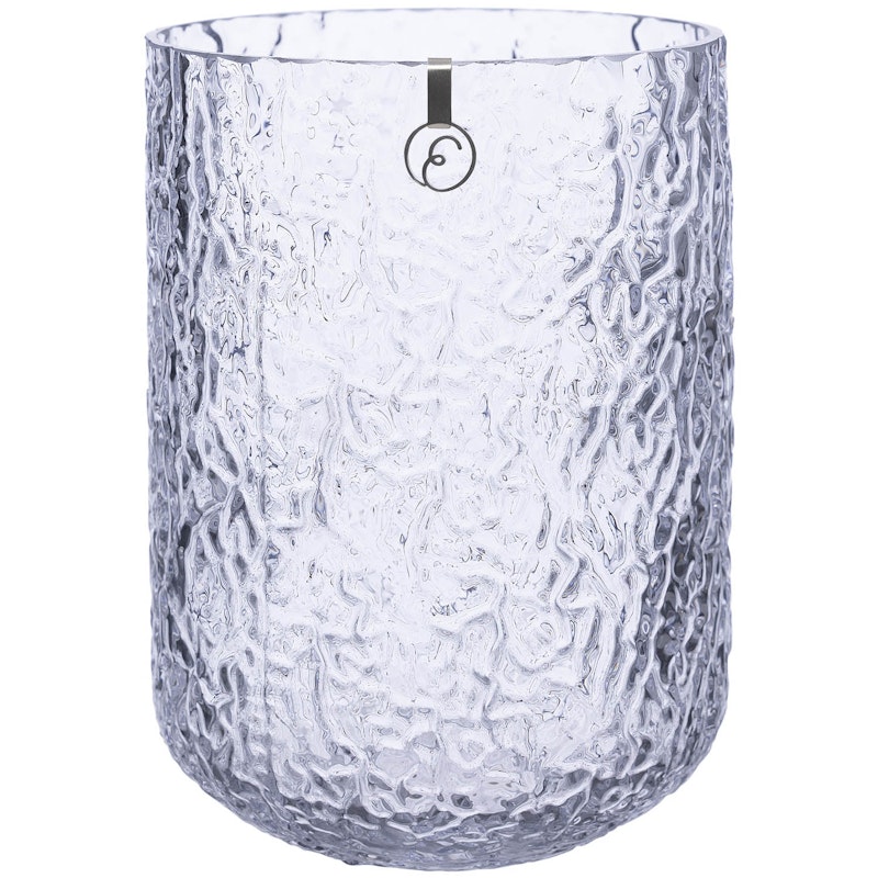 Vase With Patterned Glass 18 cm