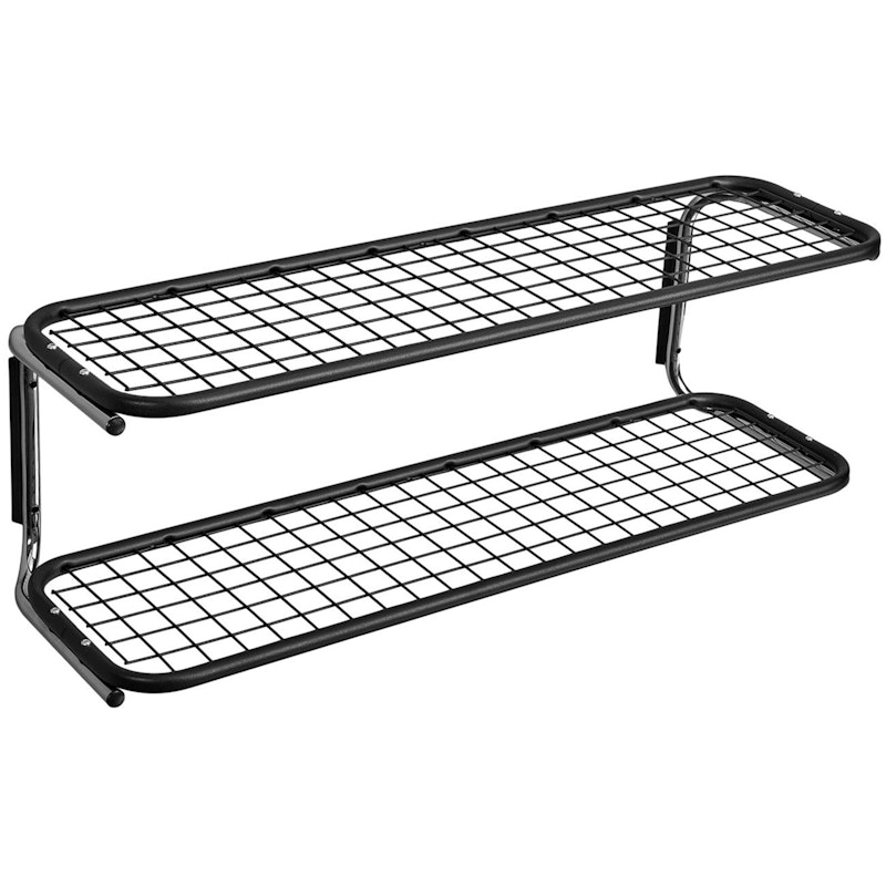 Classic 650 Shoe Rack Double Black / Chrome, 40 cm