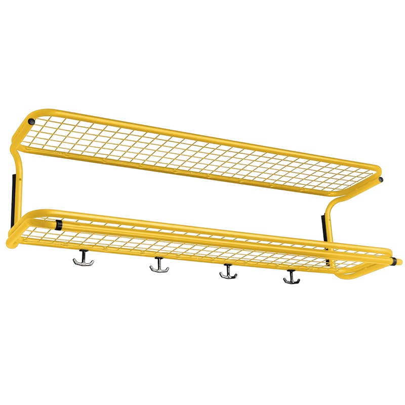 Classic Hat Rack Double Sun Yellow 80 cm
