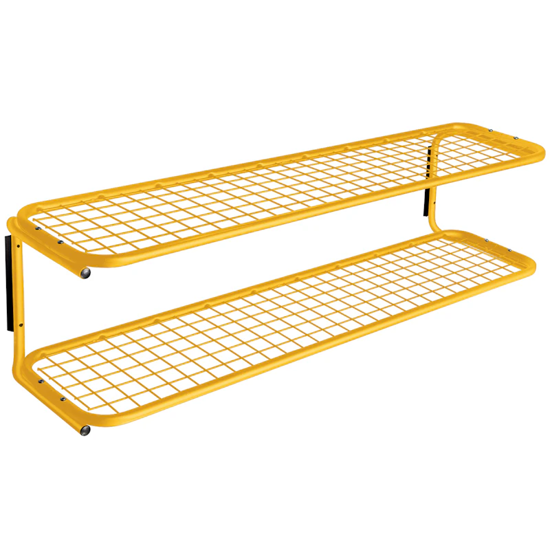 Classic Shoe Rack Double Sun Yellow 80 cm
