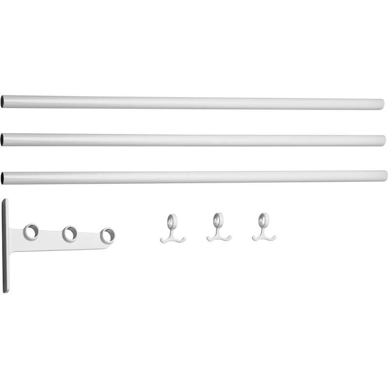 Nostalgi Extension Part For Hat Rack / Shoe Rack, White / White