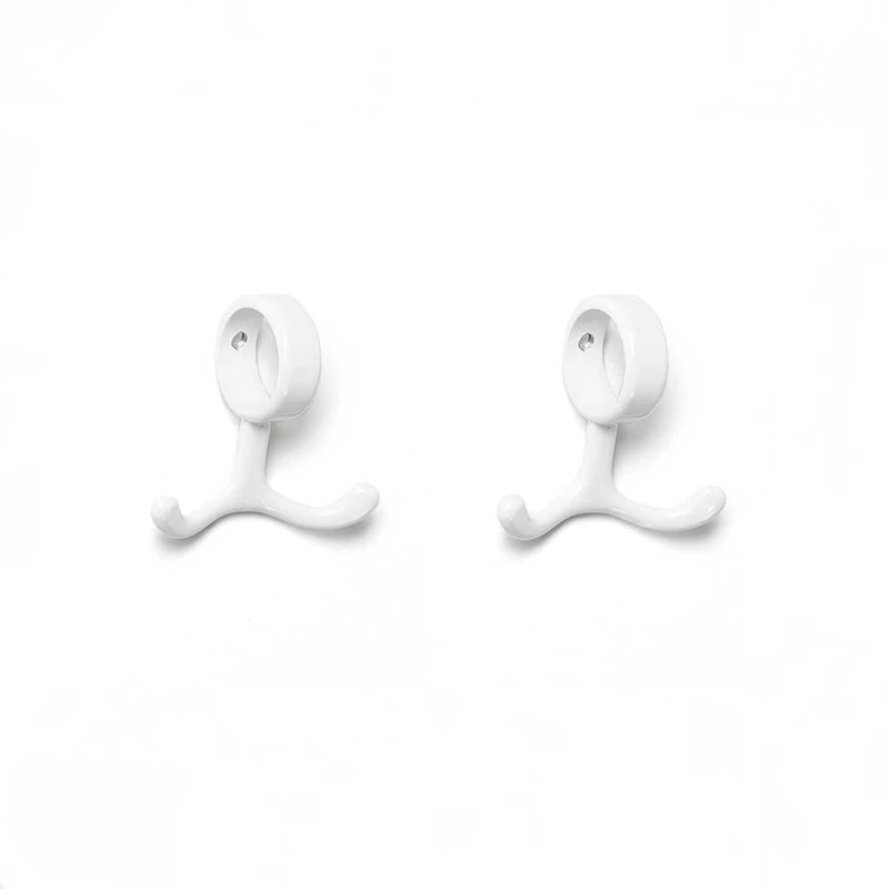 Nostalgi Hook 2 Pcs, White