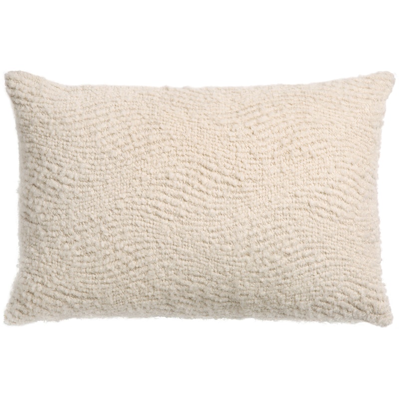 Wave Cushion 40x60 cm, Off-white