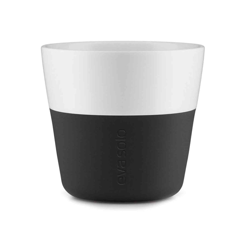 Lungo Mug 23 cl 2-pack, Black