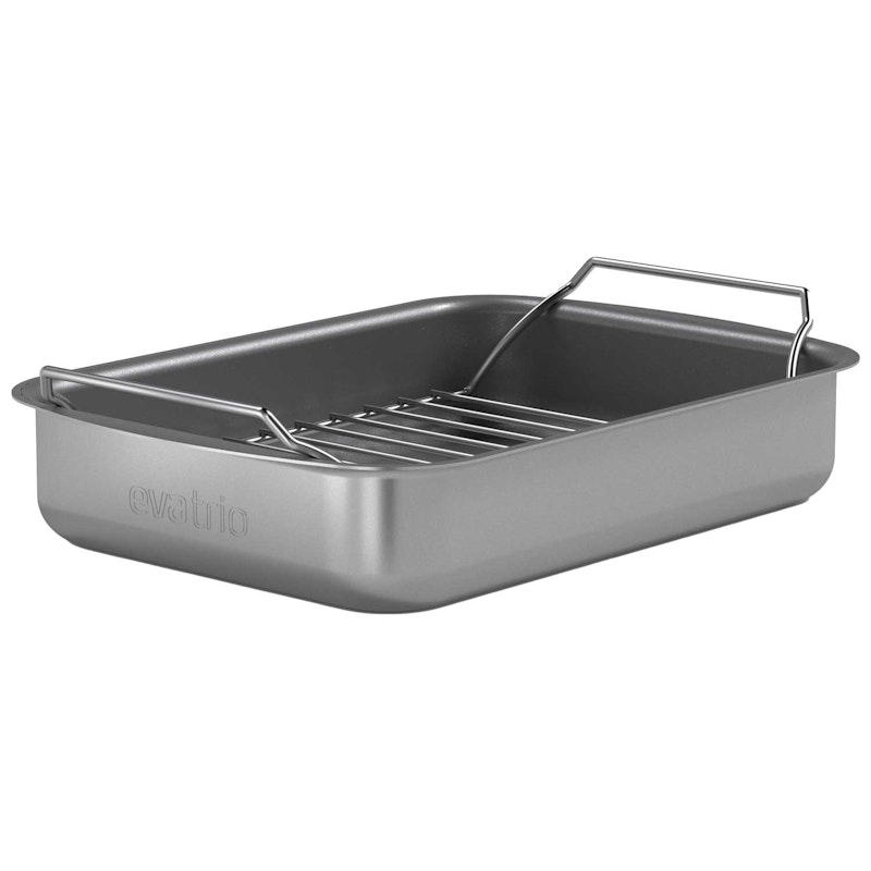 Professional Roasting Pan With Grid, 19x26 cm