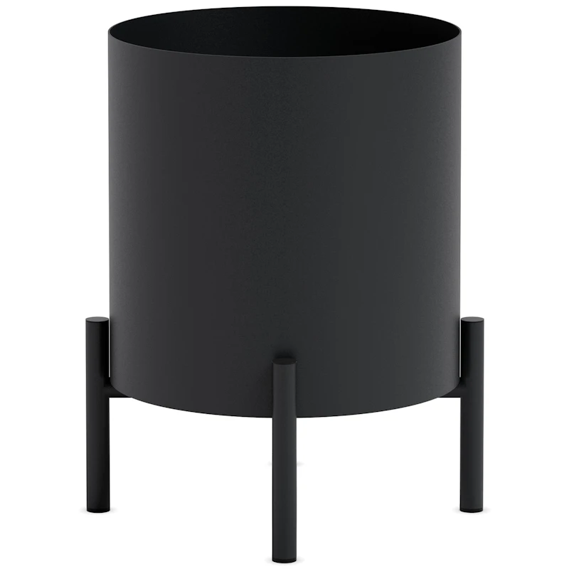 Simply Grow Pot Black, Ø37 cm