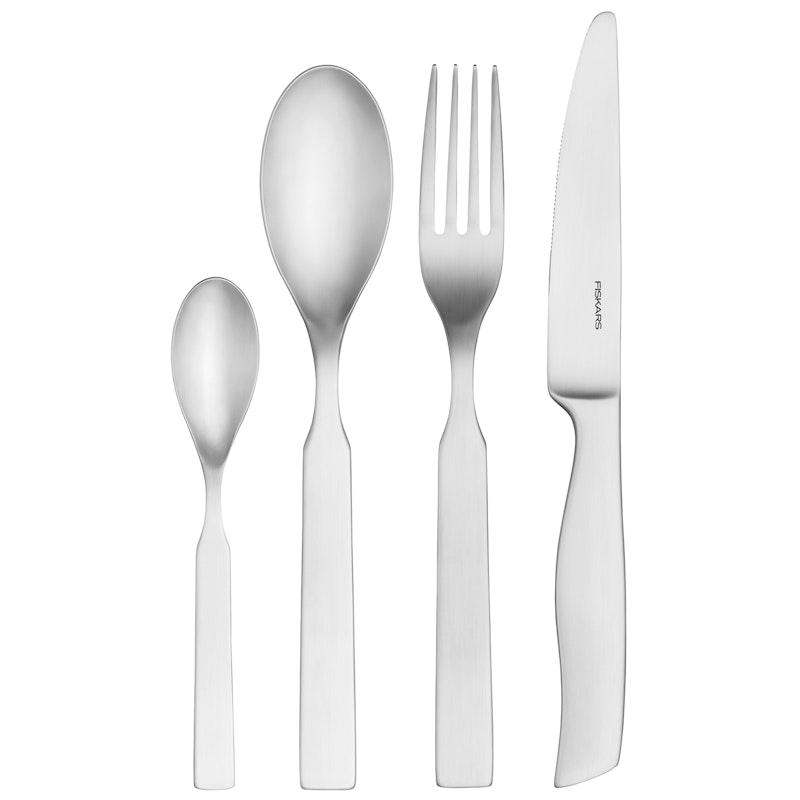 All Steel Cutlery Set 16 Pieces, Stainless Steel