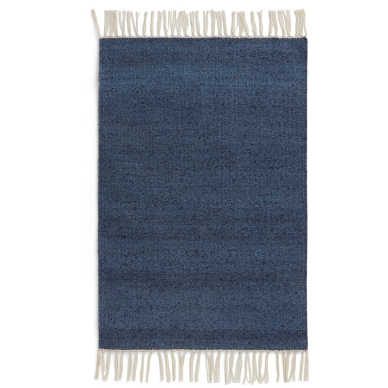 Fringe Rug 200x300 cm, Dusty Blue