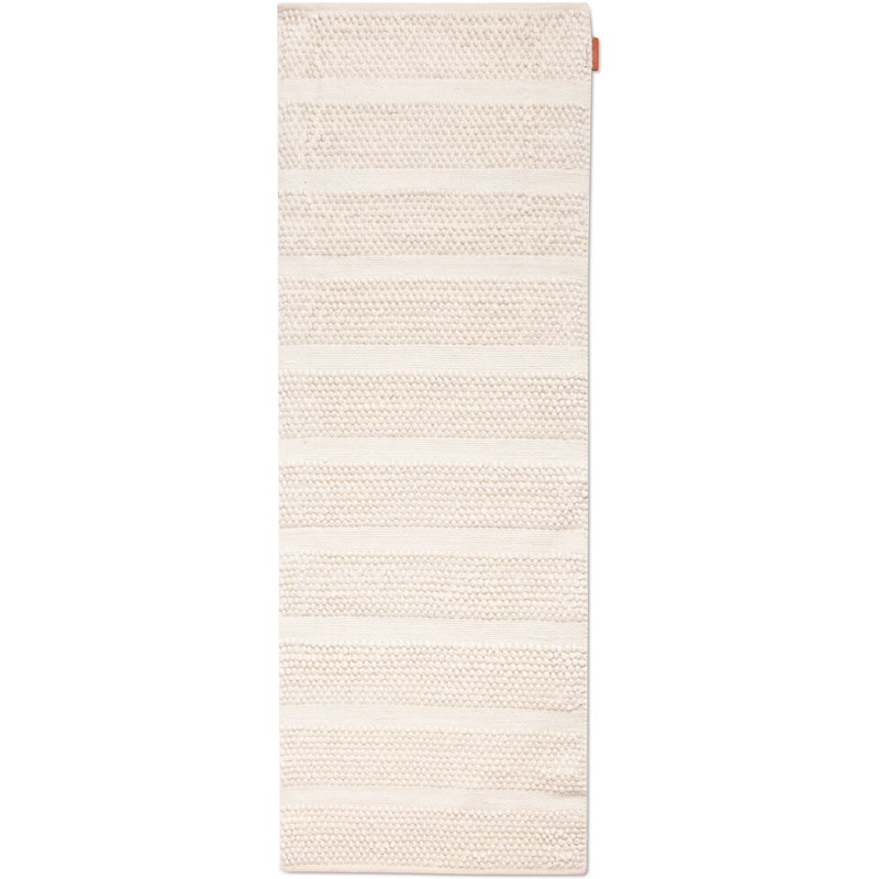 Lacuna Rug 70x200 cm, White