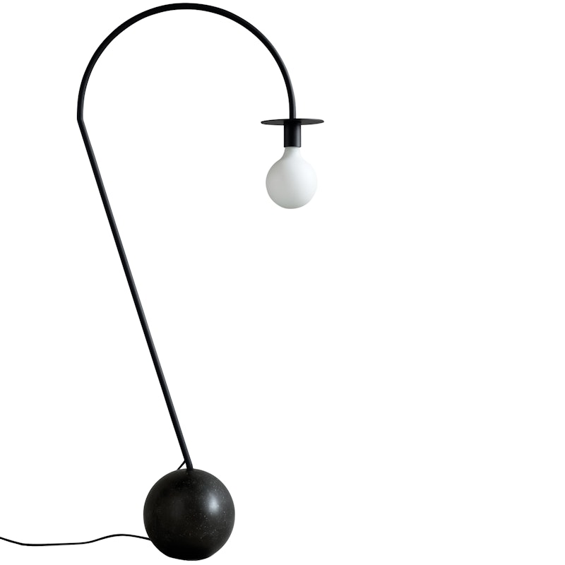 La Lampe Floor Lamp, Black