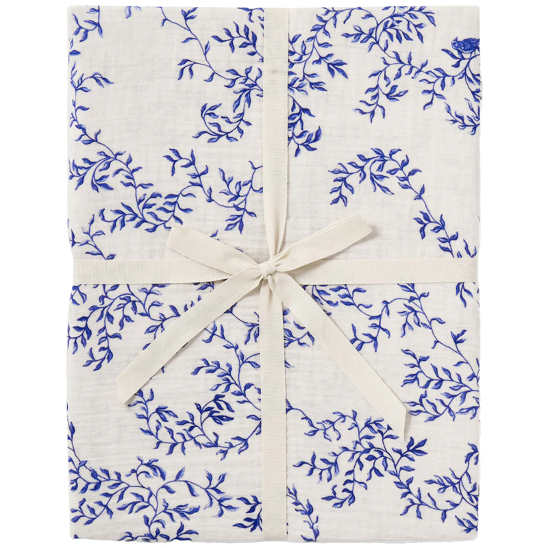 Jardim Fitted Sheet Muslin, 60x120 cm