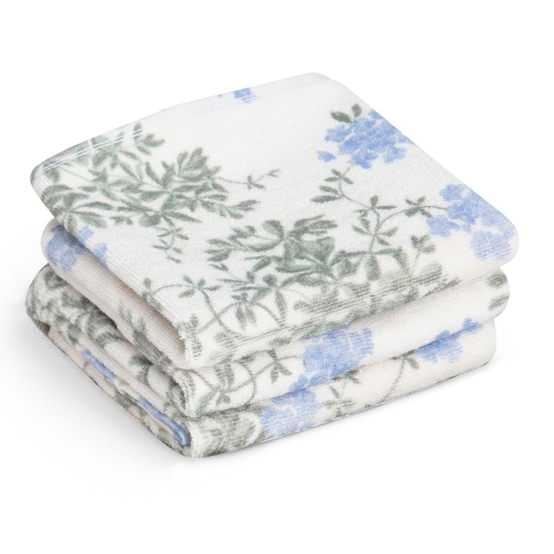 Plumbago Burp Cloths 3-pack