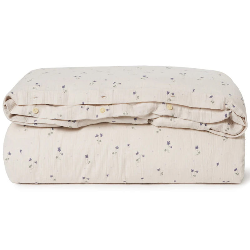 Viola Duvet Cover Double Muslin, 220x220 cm