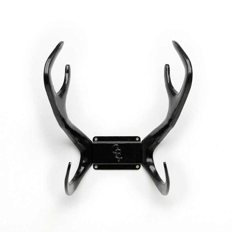 Reindeer Wall Mount, Black