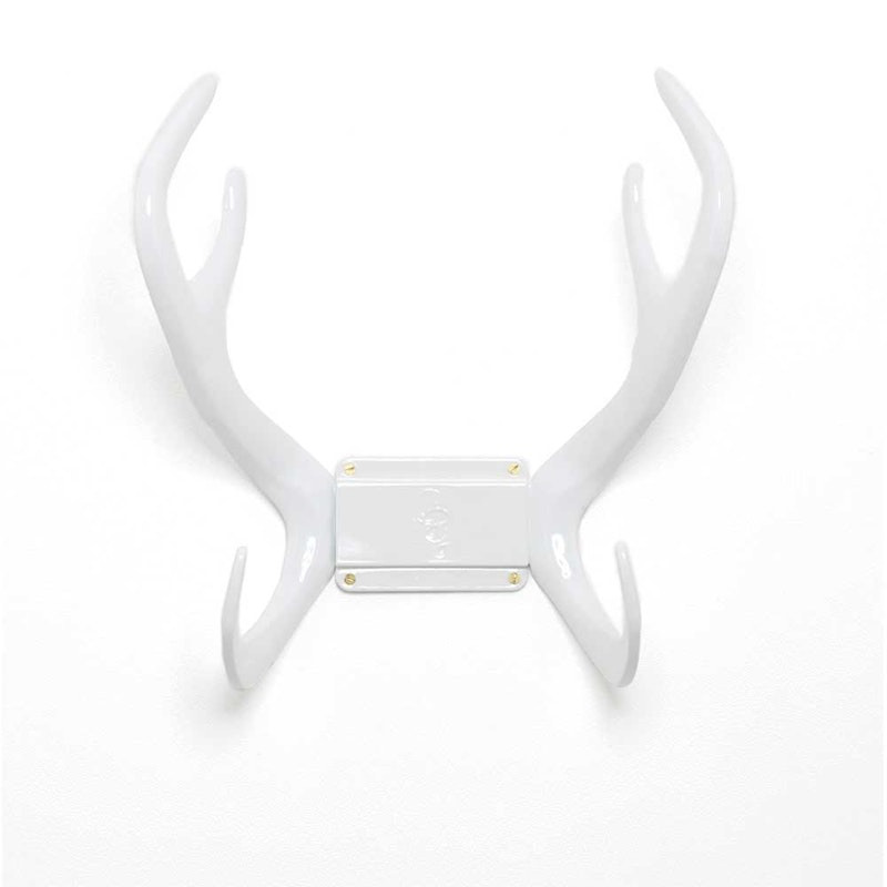 Reindeer Wall Mount, White