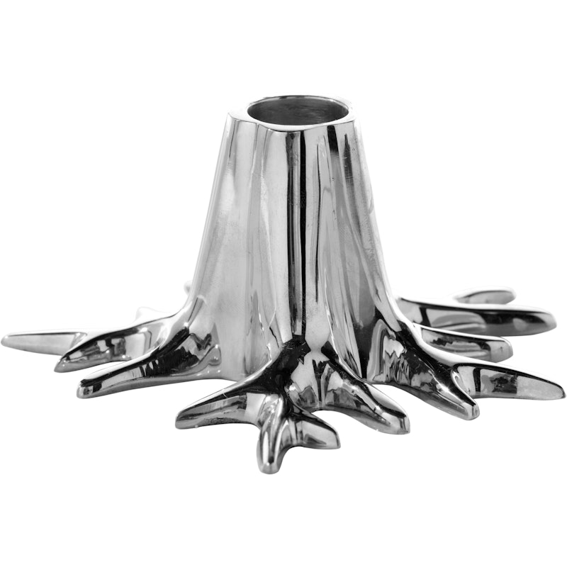 The Root Candle Holder, Silver