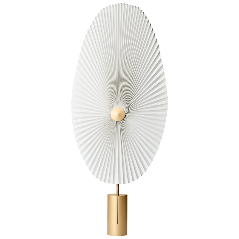 Liris Floor Lamp, Brass