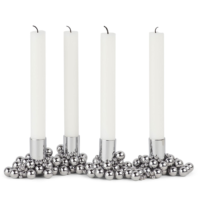 Molekyl Candlestick 4, Chrome