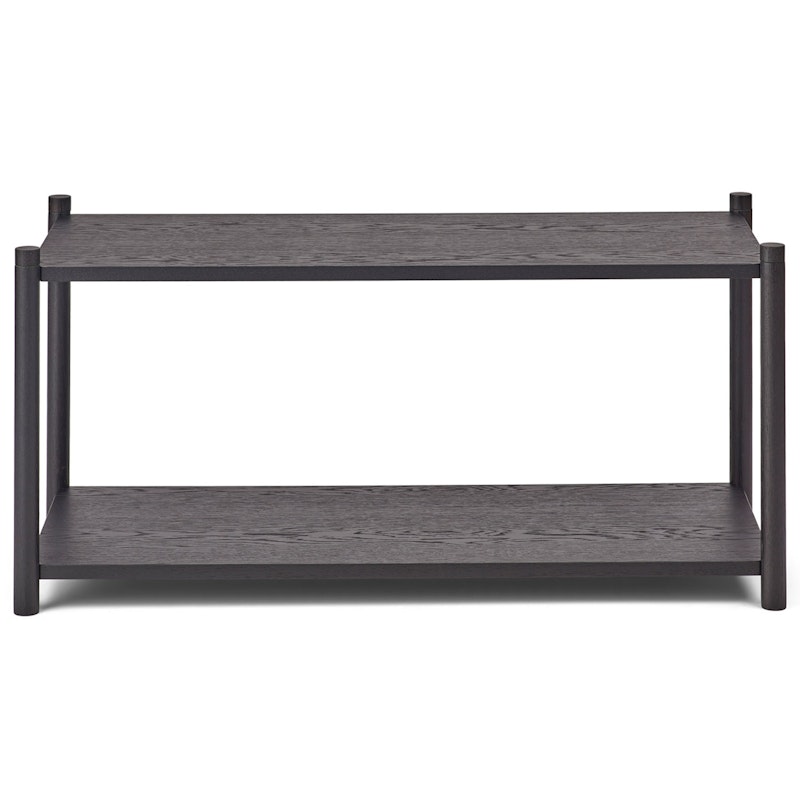 Sceene Bookcase F, Black Oak