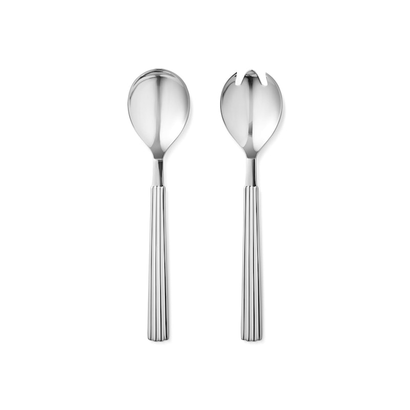 Bernadotte Salad Servers, Stainless Steel