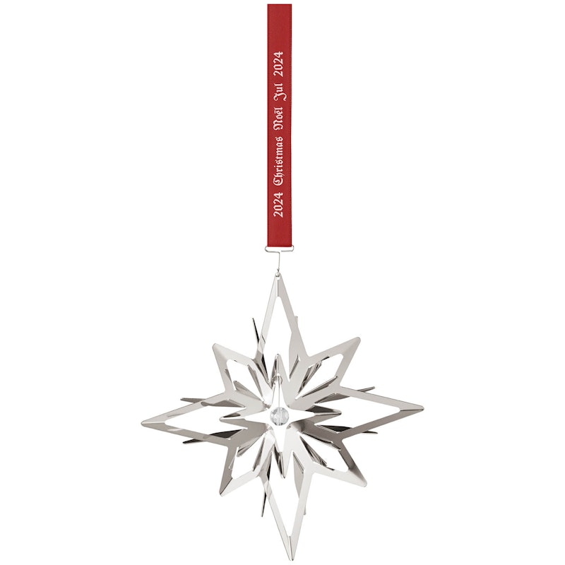 Mobile Star Christmas Decoration, Palladium Plated