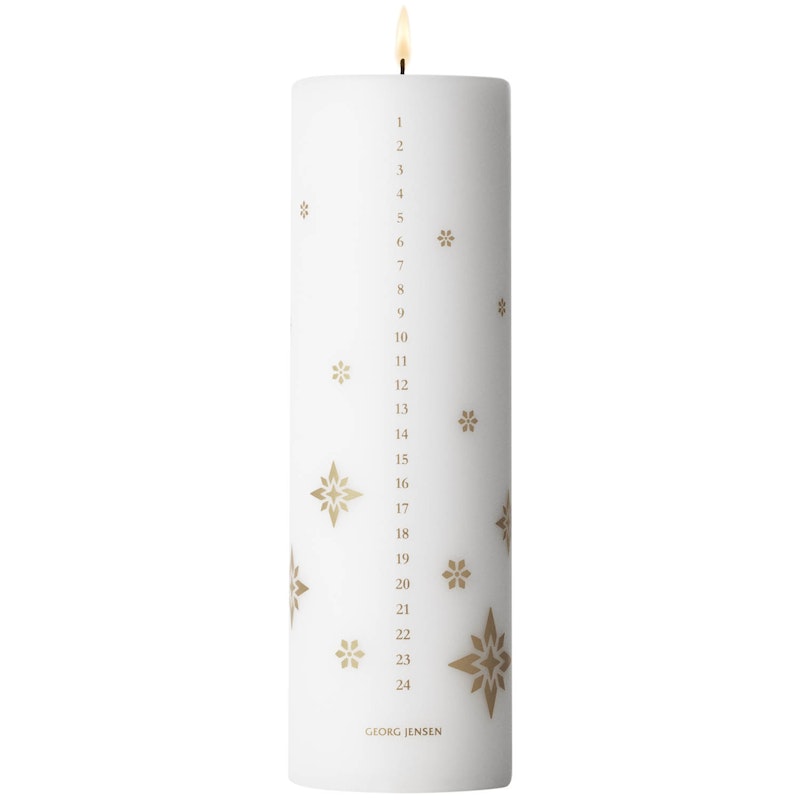 Calendar Candle, Gold