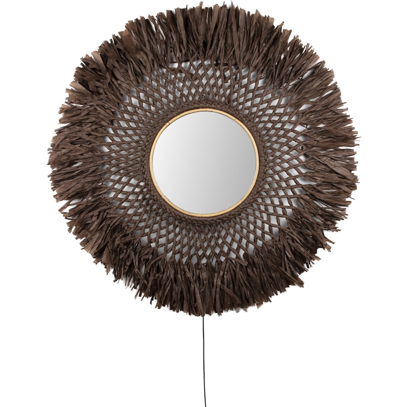 Boho Wall Lamp Brown
