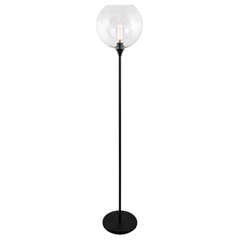 Bowl Floor Lamp, Clear