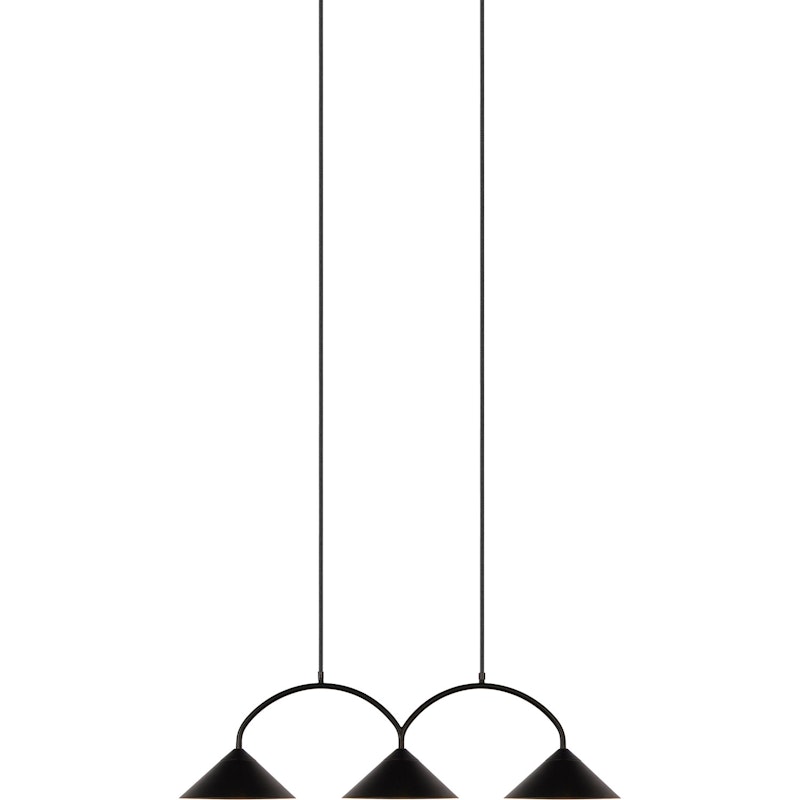 Curve 3 Pendant, Black