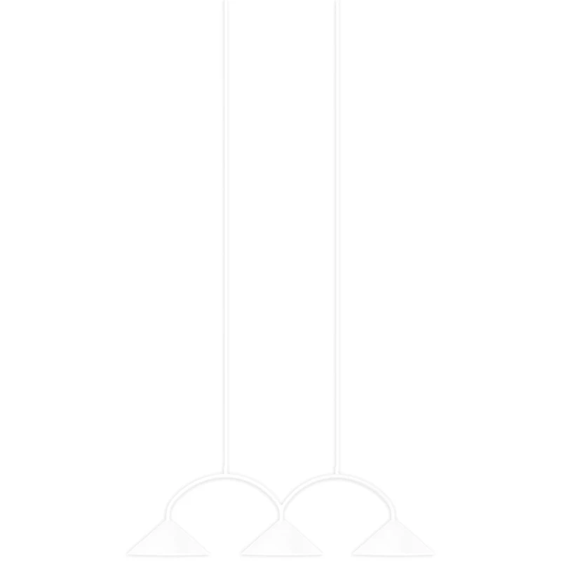 Curve 3 Pendant, White