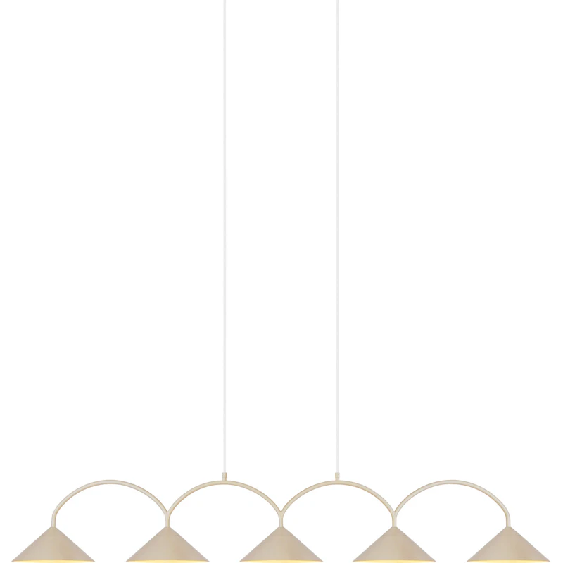 Curve 5 Pendant, Beige