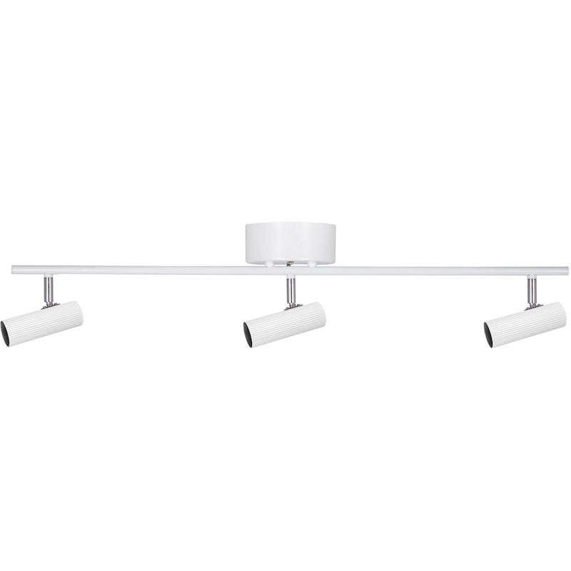 Hubble 3 Long Ceiling Lamp, White