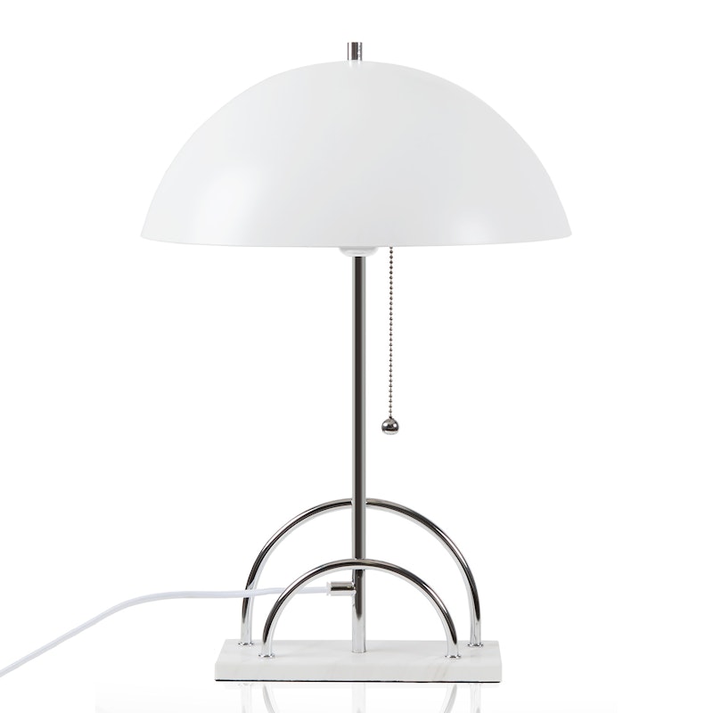 Sarah Table Lamp, White