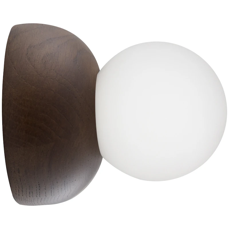 Torrano 13 Wall/Ceiling Lamp, Dark Stained Oak