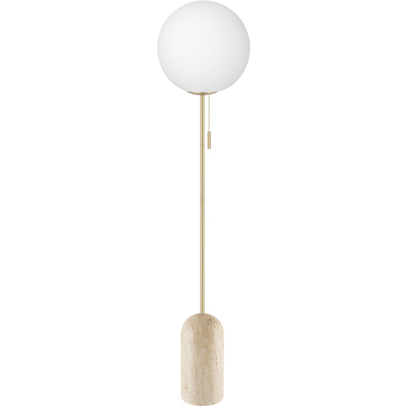 Torrano Floor Lamp, Travertine