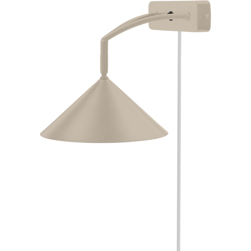 Curve Wall Lamp, Beige