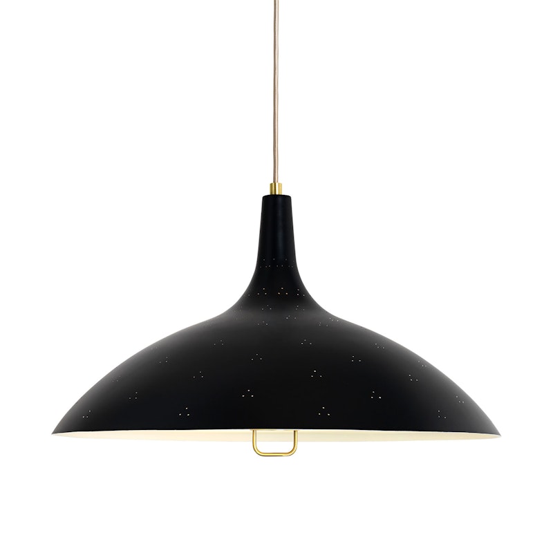 1965 Pendant, Brass/Black