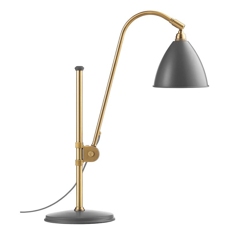 Bestlite BL1 Table Lamp, Brass/Grey