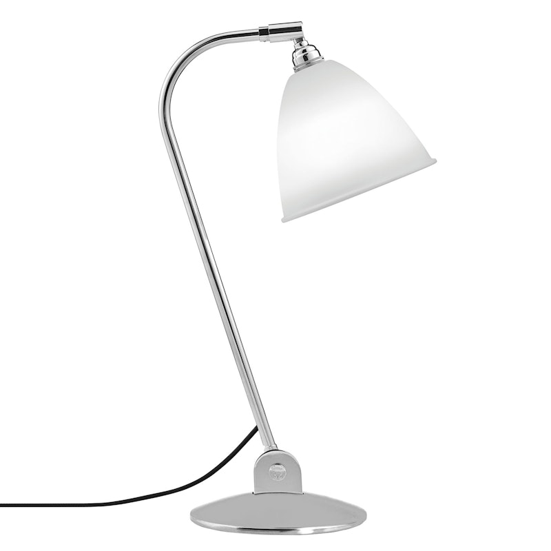 Bestlite BL2 Table Lamp, Chrome/Bone China