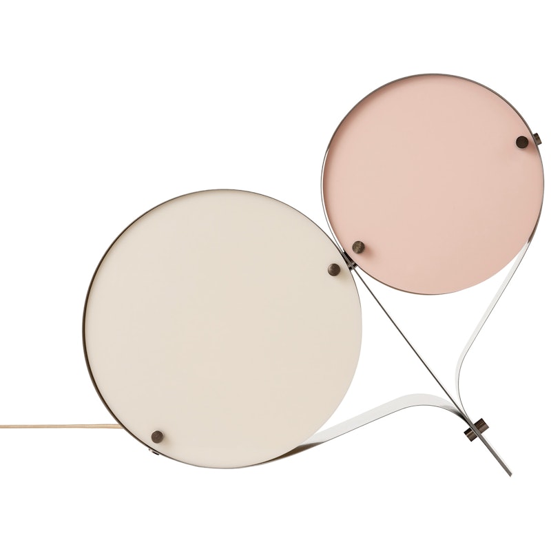 Coppia Table Lamp, Ivory / Blush